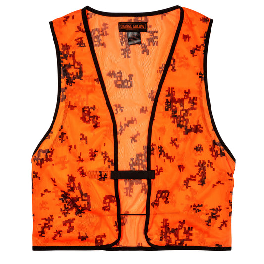 Signature Mesh Blaze Orange Camo Hunting Vest