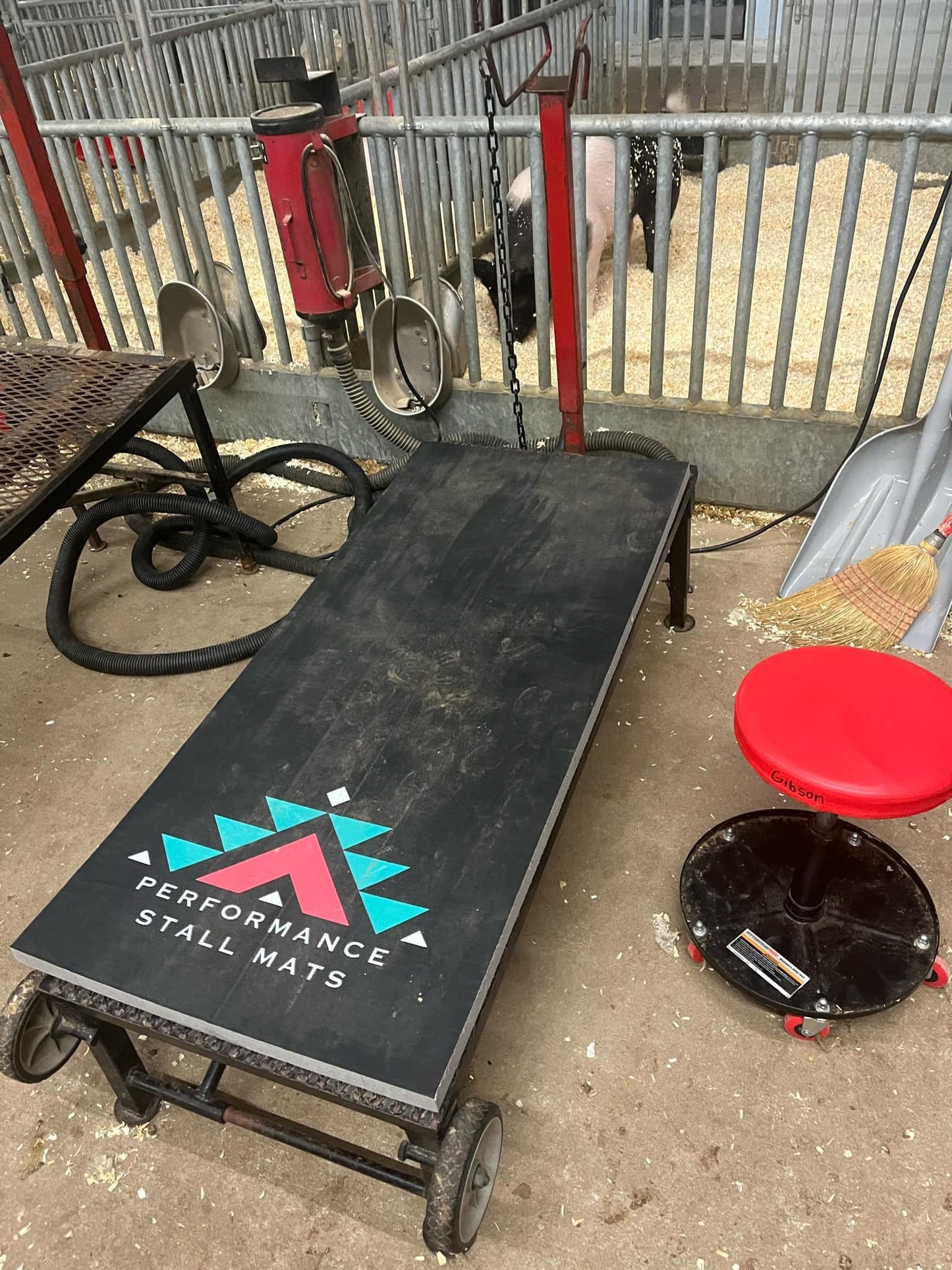 Livestock Fitting Stand Mat 51"x23"