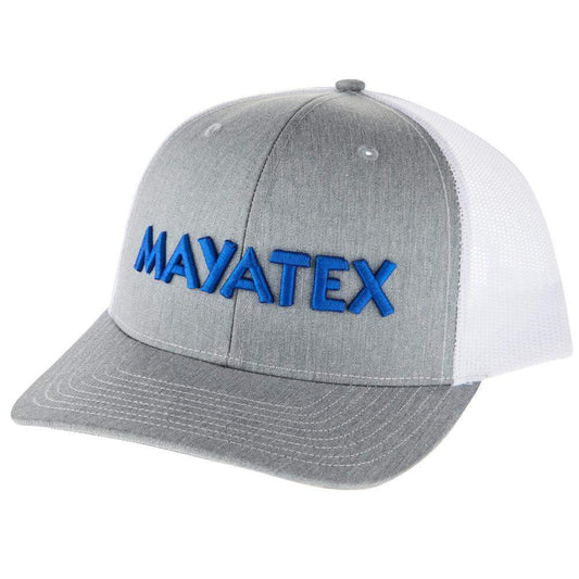 Heather Grey Mesh Back Logo Cap