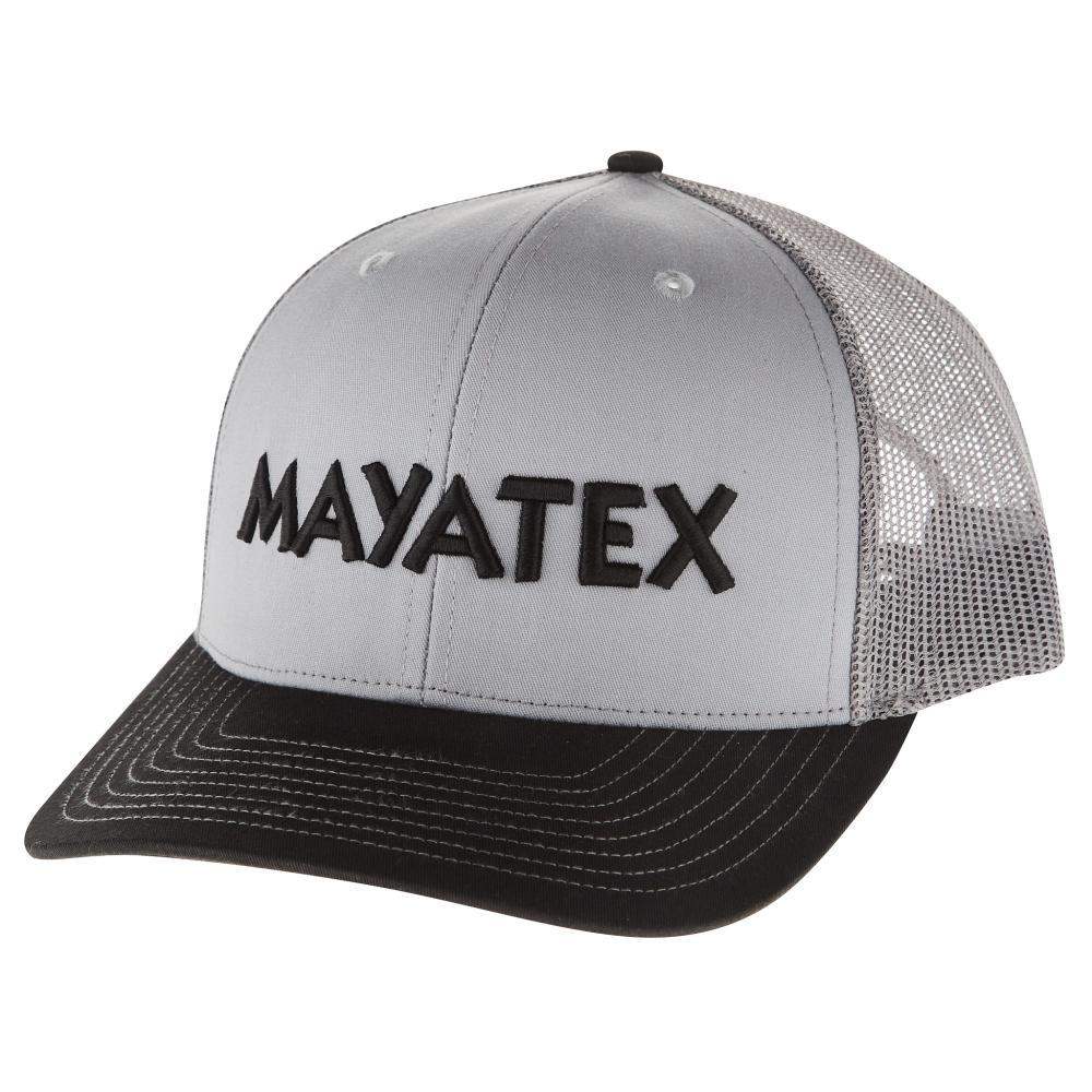 Grey And Charcoal Mesh Back Logo Cap