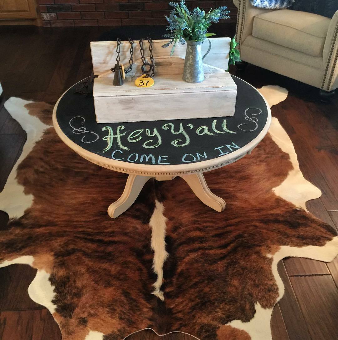 Brindle White Belly and Backbone Brazilian Cowhide Rug: LARGE