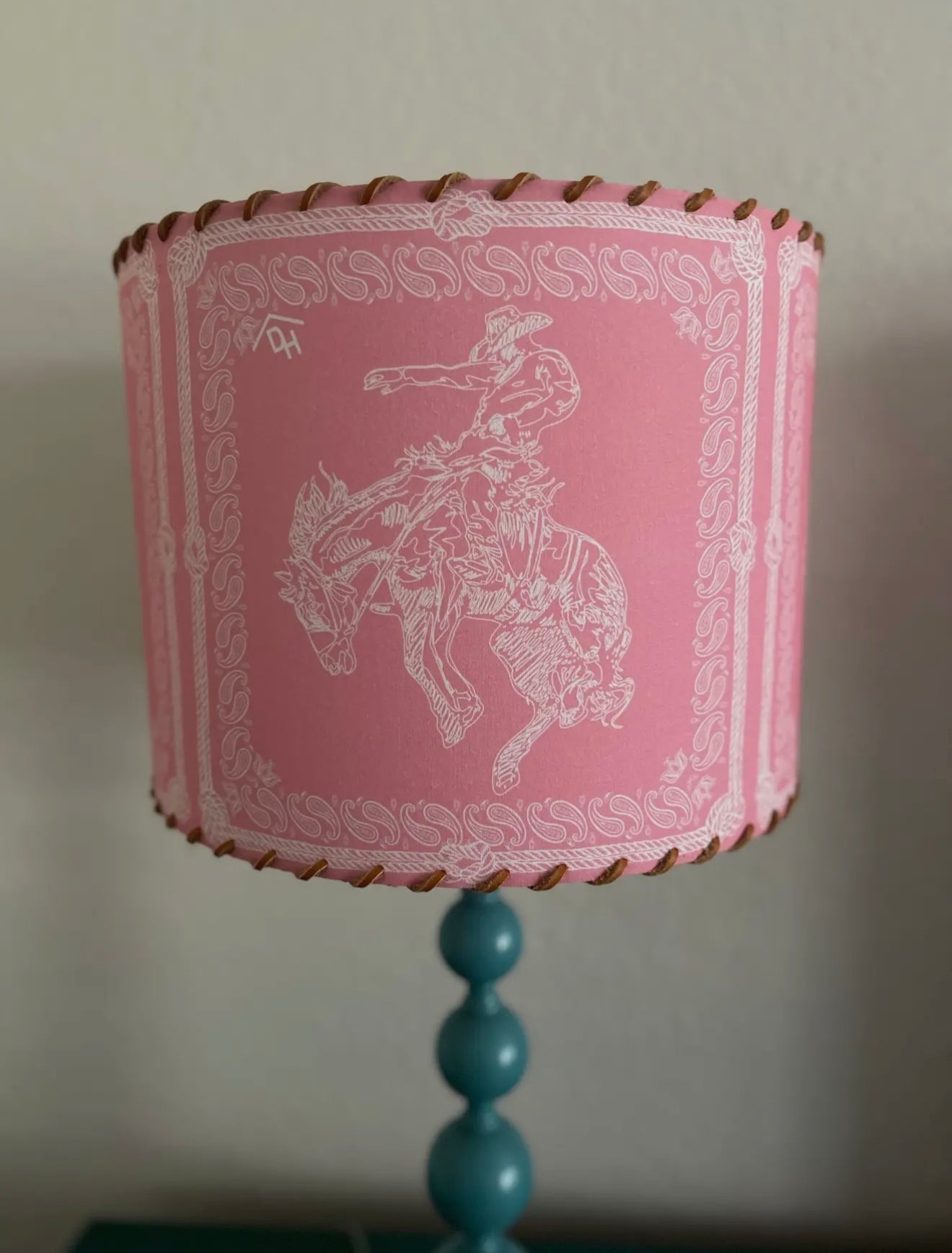 The Pink Bandana Lampshade - 11 inch