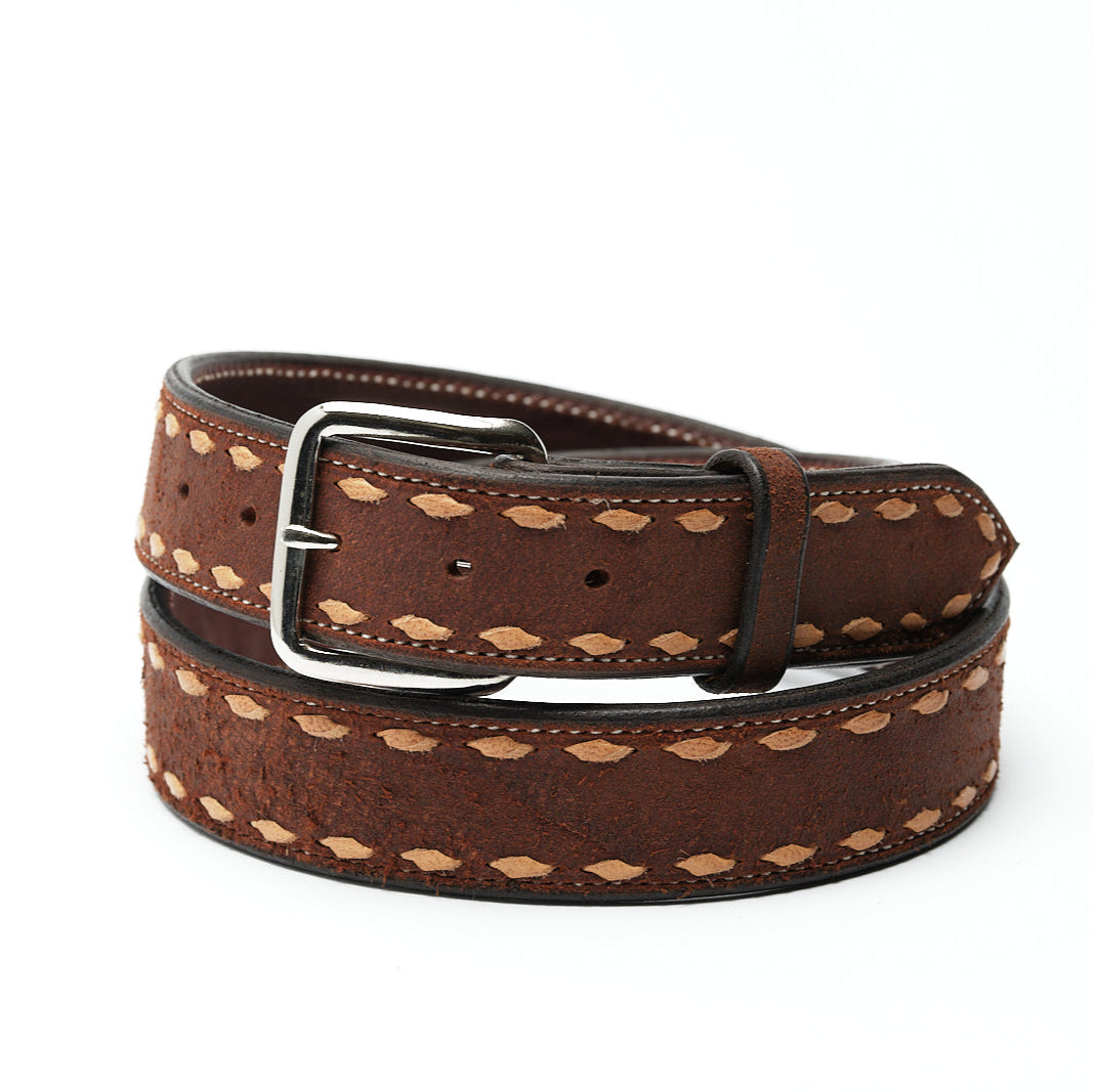 Chocolate Roughout Buckstitch