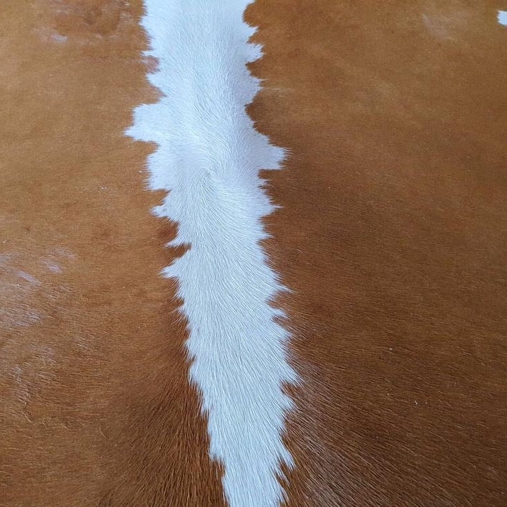 Hereford Brazilian Cowhide Rug: LARGE