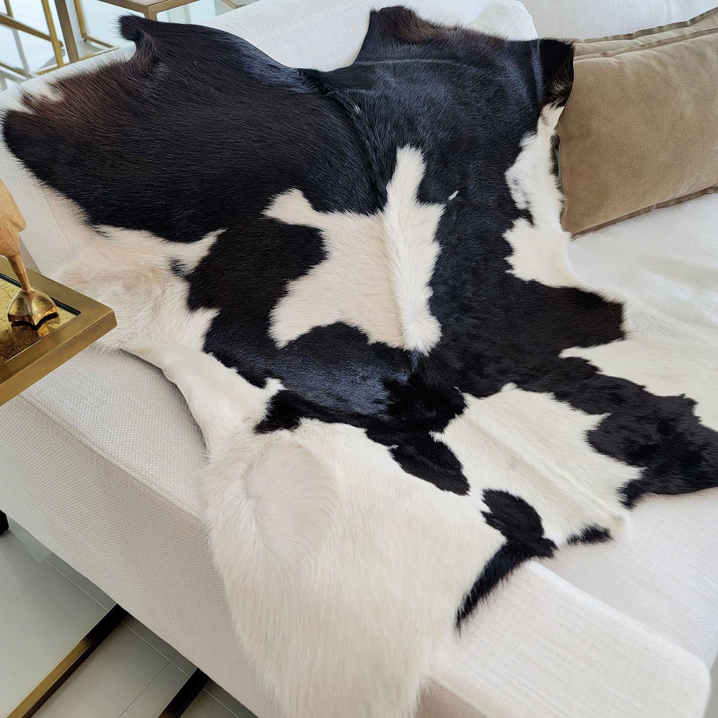 Black and White Calf Hides