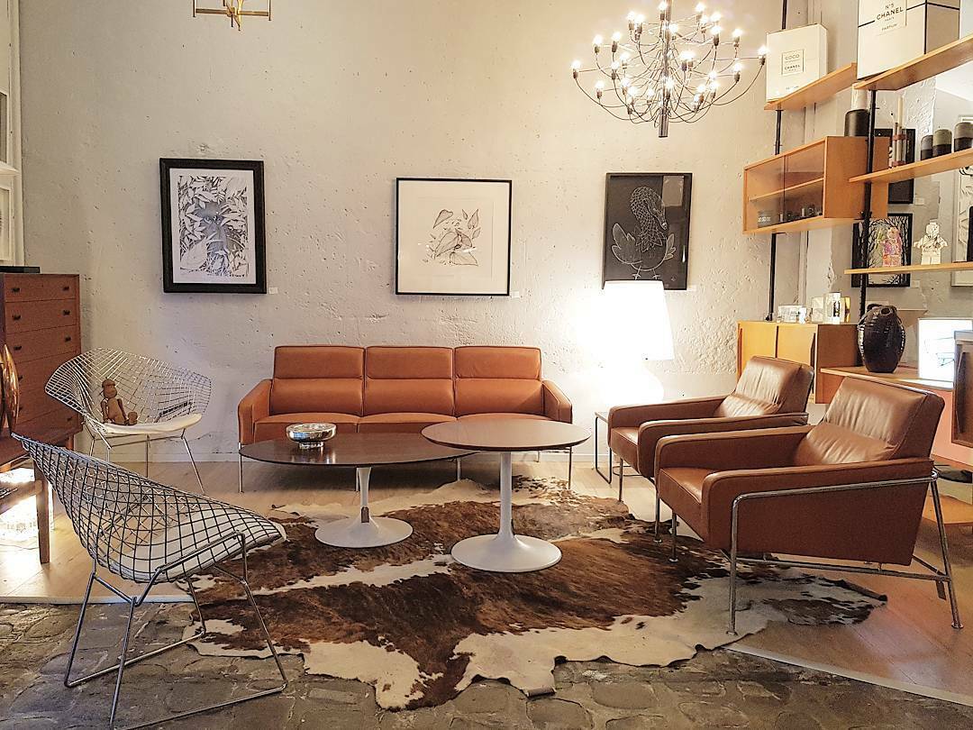 Brindle White Belly and Backbone Brazilian Cowhide Rug: LARGE