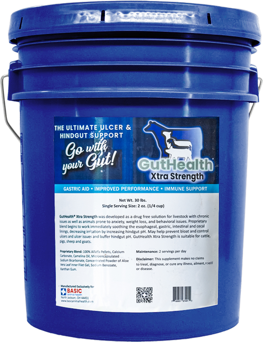 GutHealth Xtra Strength Pellets Supplement for Livestock