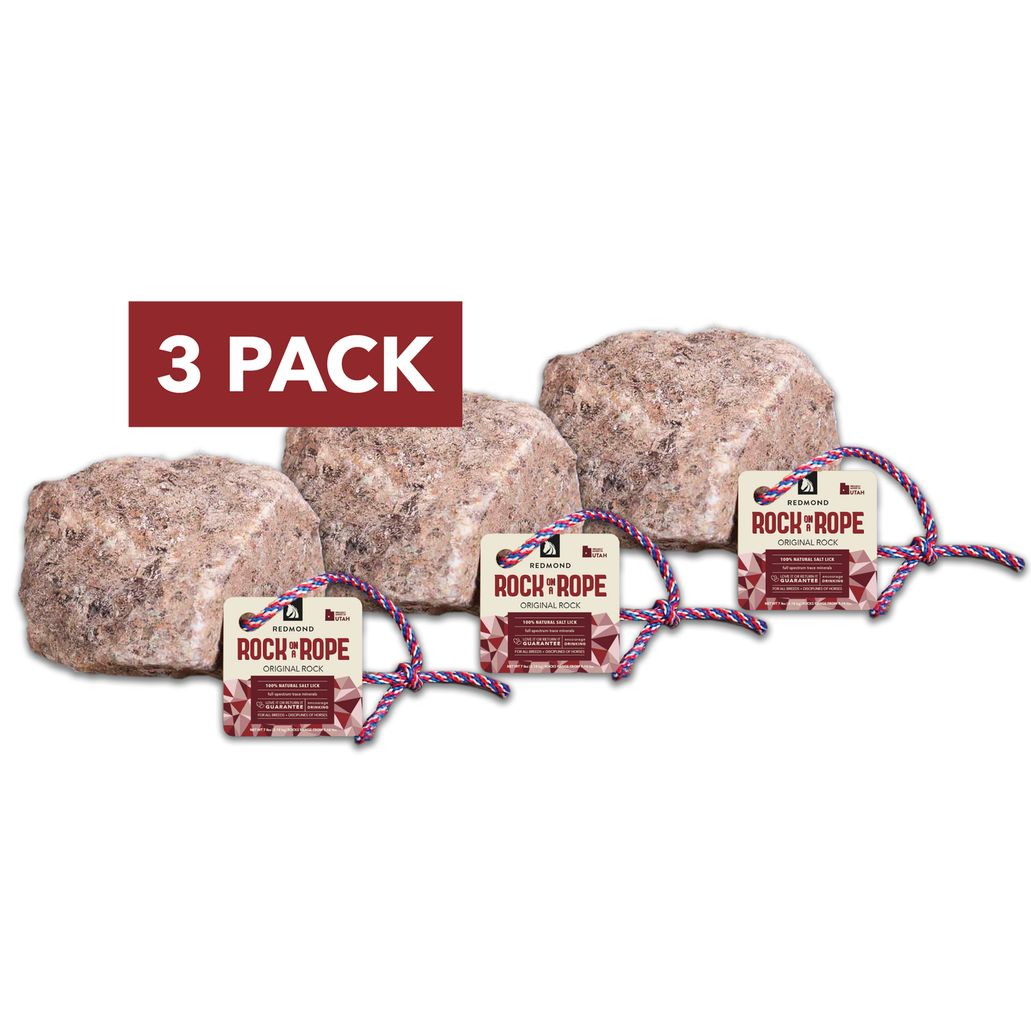 Redmond Rock® - Mined Horse Salt Lick