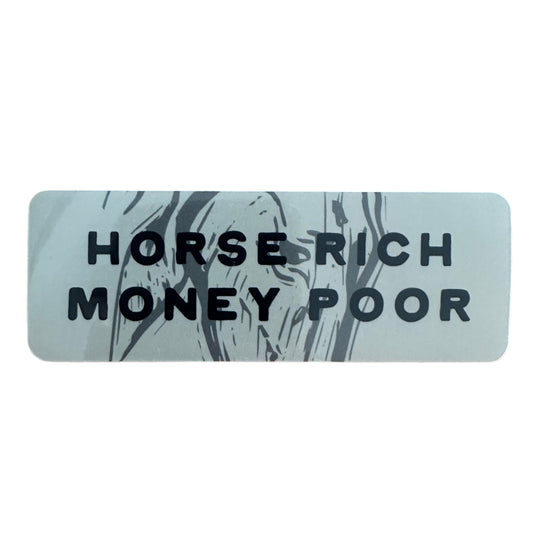 Horse Rich Sticker