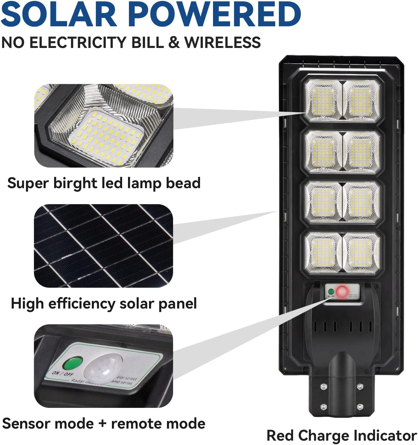 200W solar street lights - ES03 Series
