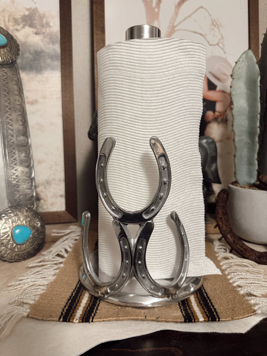 The Horseshoe Towel Holder