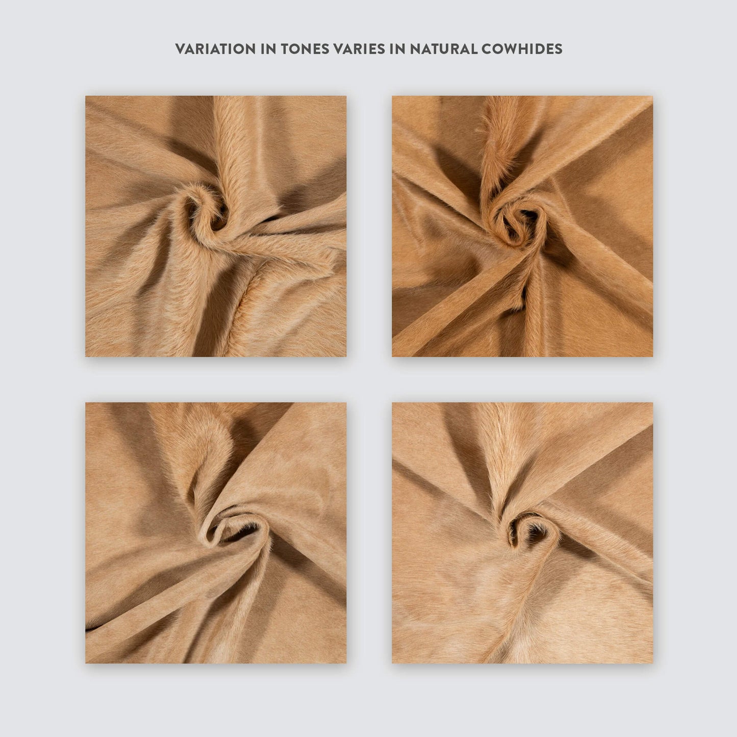 Palomino Brazilian Cowhide Rug: XXL