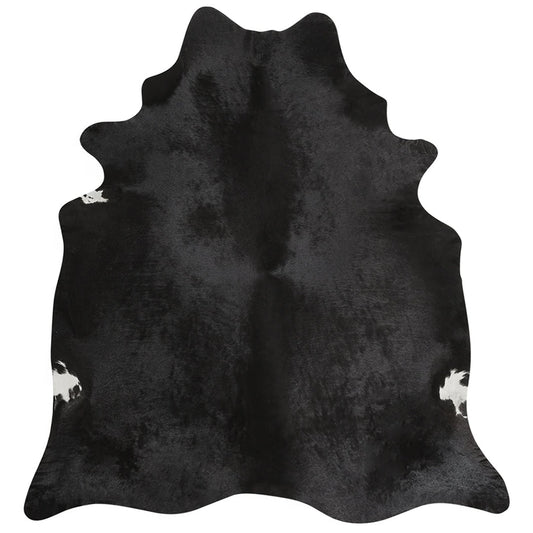 Black Brazilian Cowhide Rug: XXL