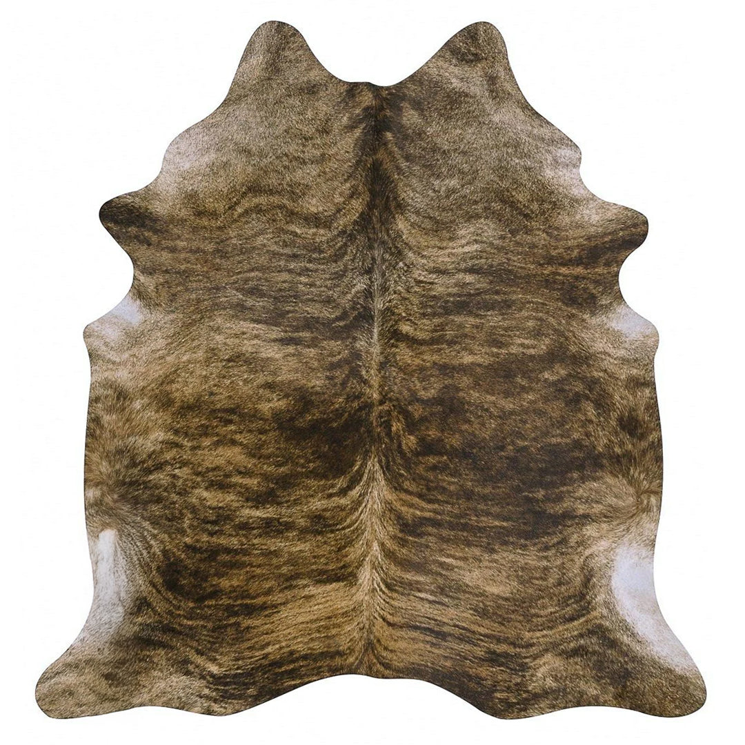 Brindle Brazilian Cowhide Rug: XXL