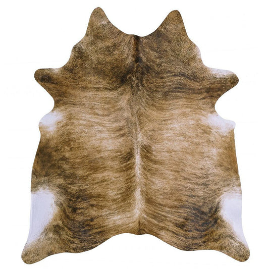 Brindle Brazilian Cowhide Rug: XL