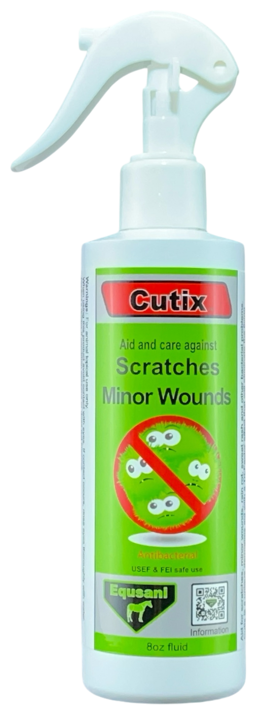 Cutix – Natural Skin Spray for Wounds, Cuts, Scrapes, Scratches & Irritations in Horses