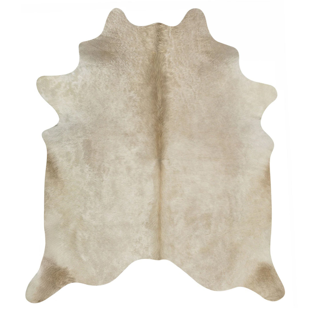 Champagne Brazilian Cowhide Rug: XL