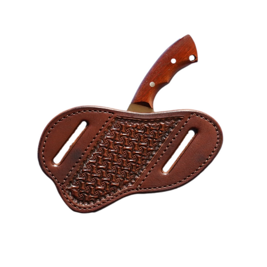 Chocolate Spider Knife Sheath