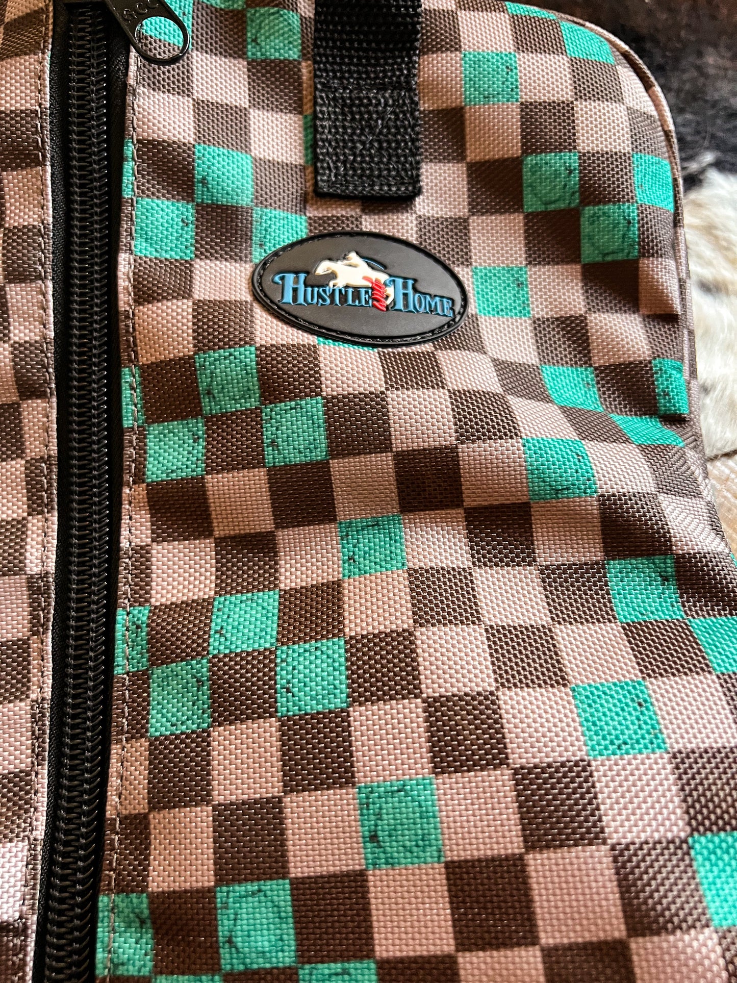 Checks Out Luxury Tack Bag