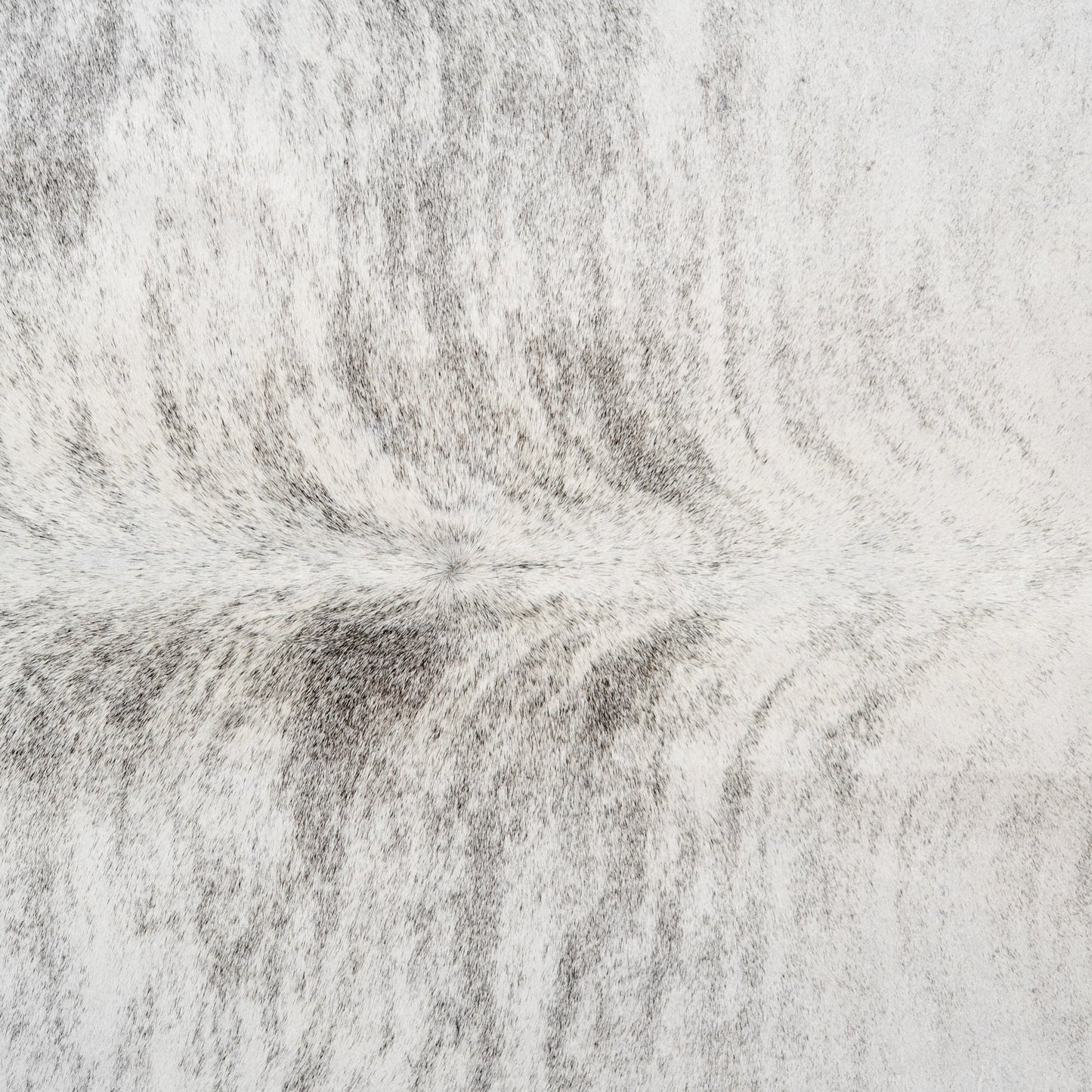 Brazilian Light Grey Brindle Cowhide Rug Size 7'7" L x 6'0" W 9228