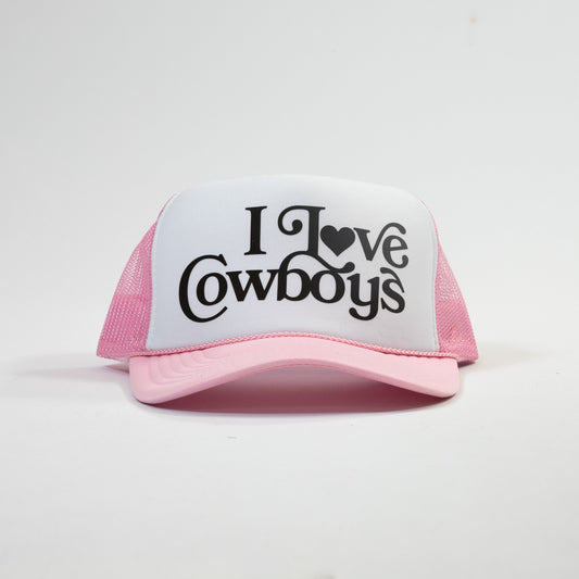 I Love Cowboys Hat