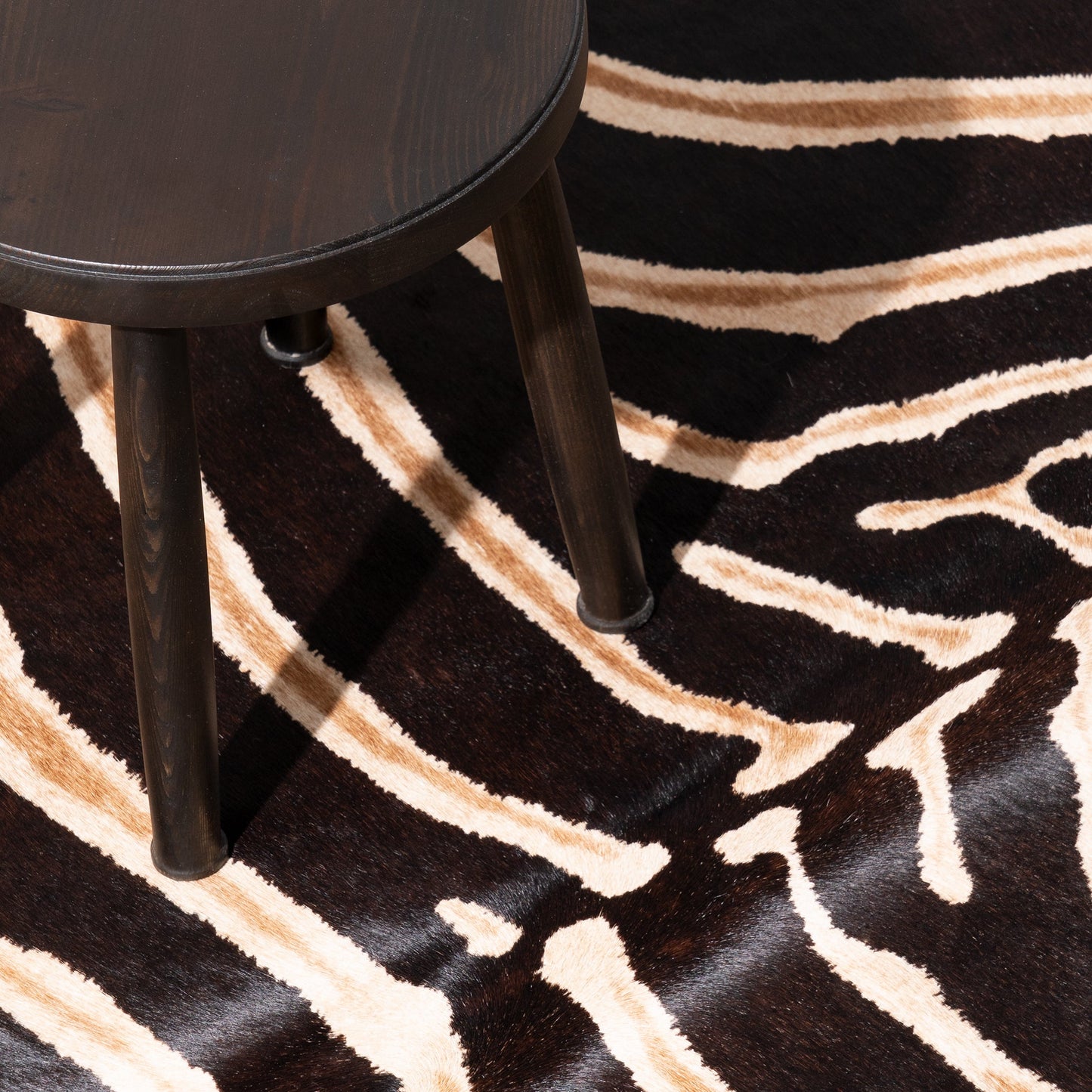 Zebra Safari Cowhide Rug