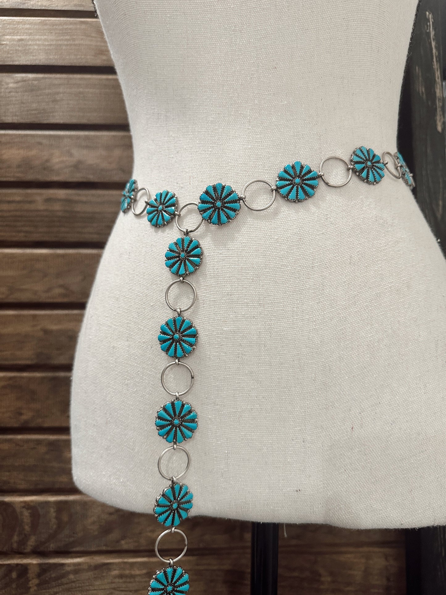 The Zuni Concho Belt