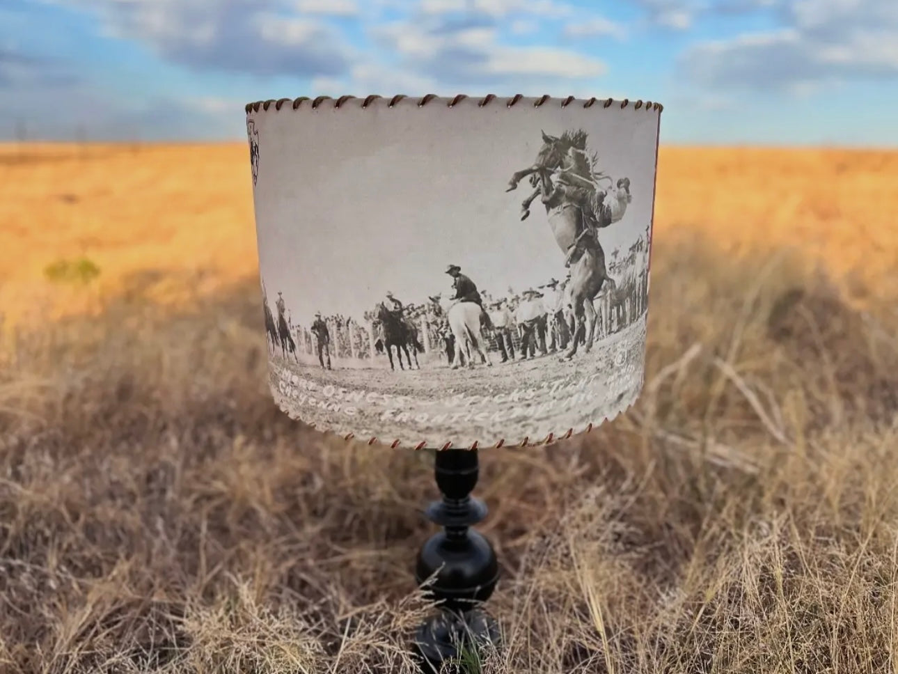 The Cheyenne Frontier Days Lampshade