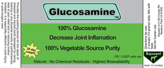 Glucosamine – Pure Glucosamine Sulfate Joint Supplement for Horses