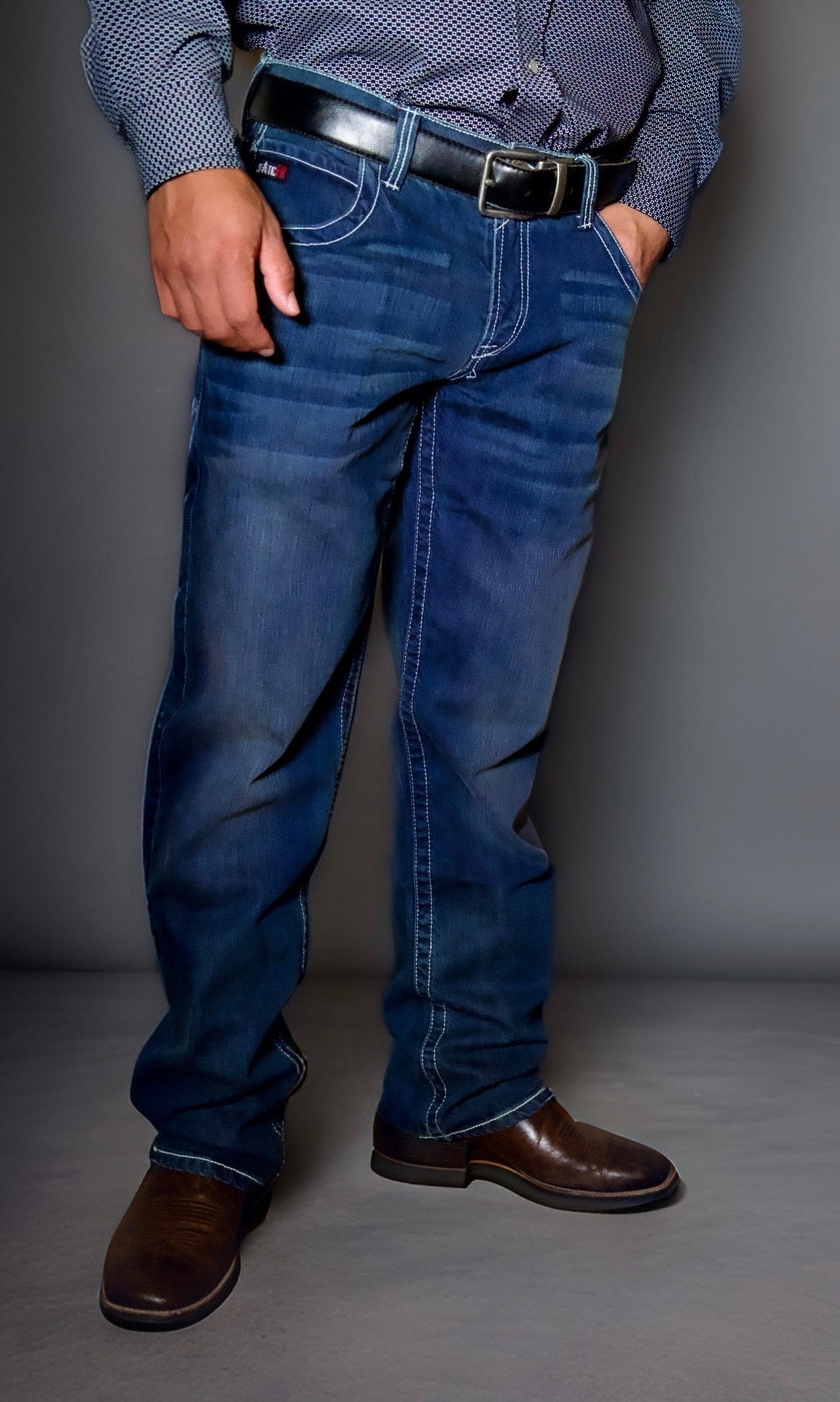 FR Boot Cut Relaxed Fit Jeans - Spartan