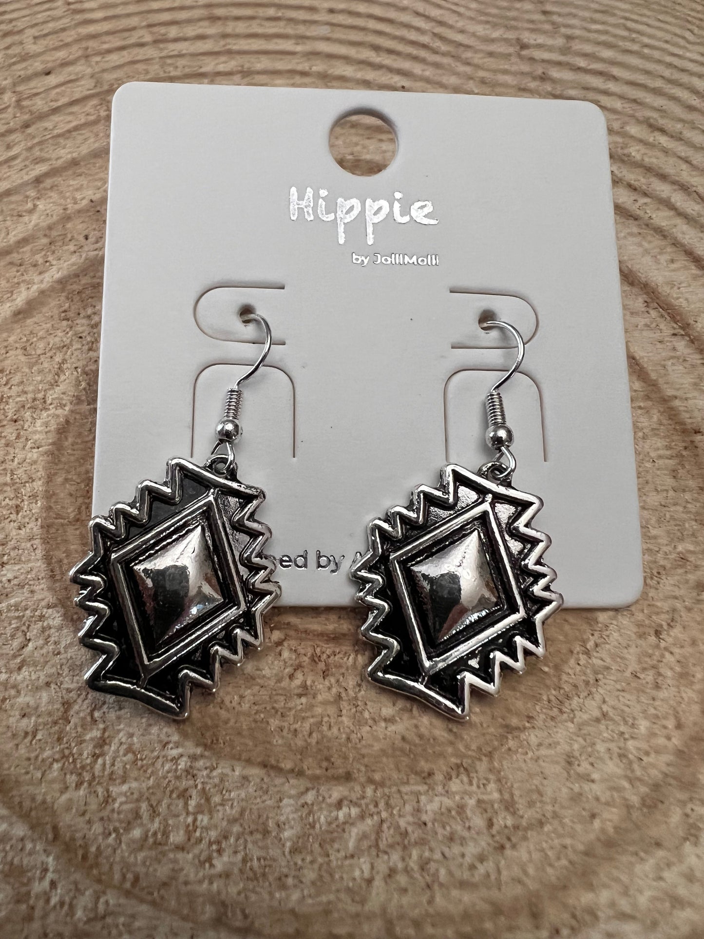 Southwestern Concho Dangle Earrings