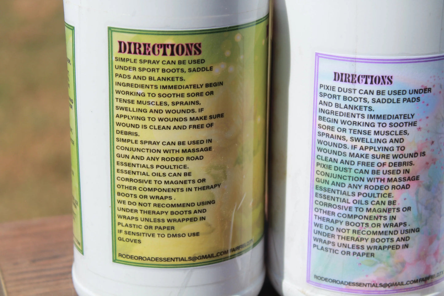 Simple Spray – Herbal Comfort Spray for Horses with DMSO