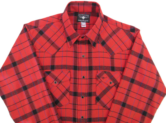 Flying R Ranchwear - Desert Canyon Plaid - Big Red Plaid - Long Sleeve