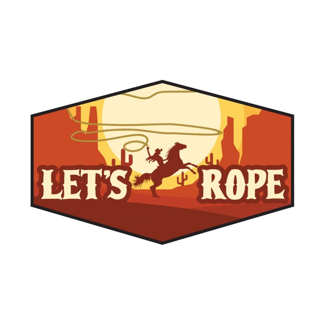 Let's Rope Sticker