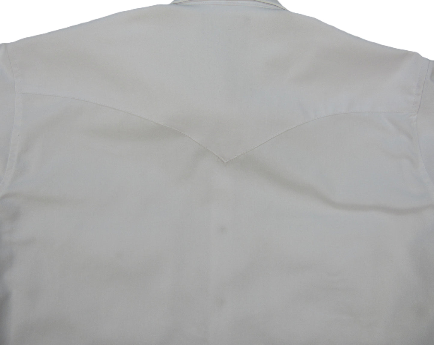 Flying R Ranchwear - Western Classic Solids - White Twill - Short Sleeve - Classic Fit