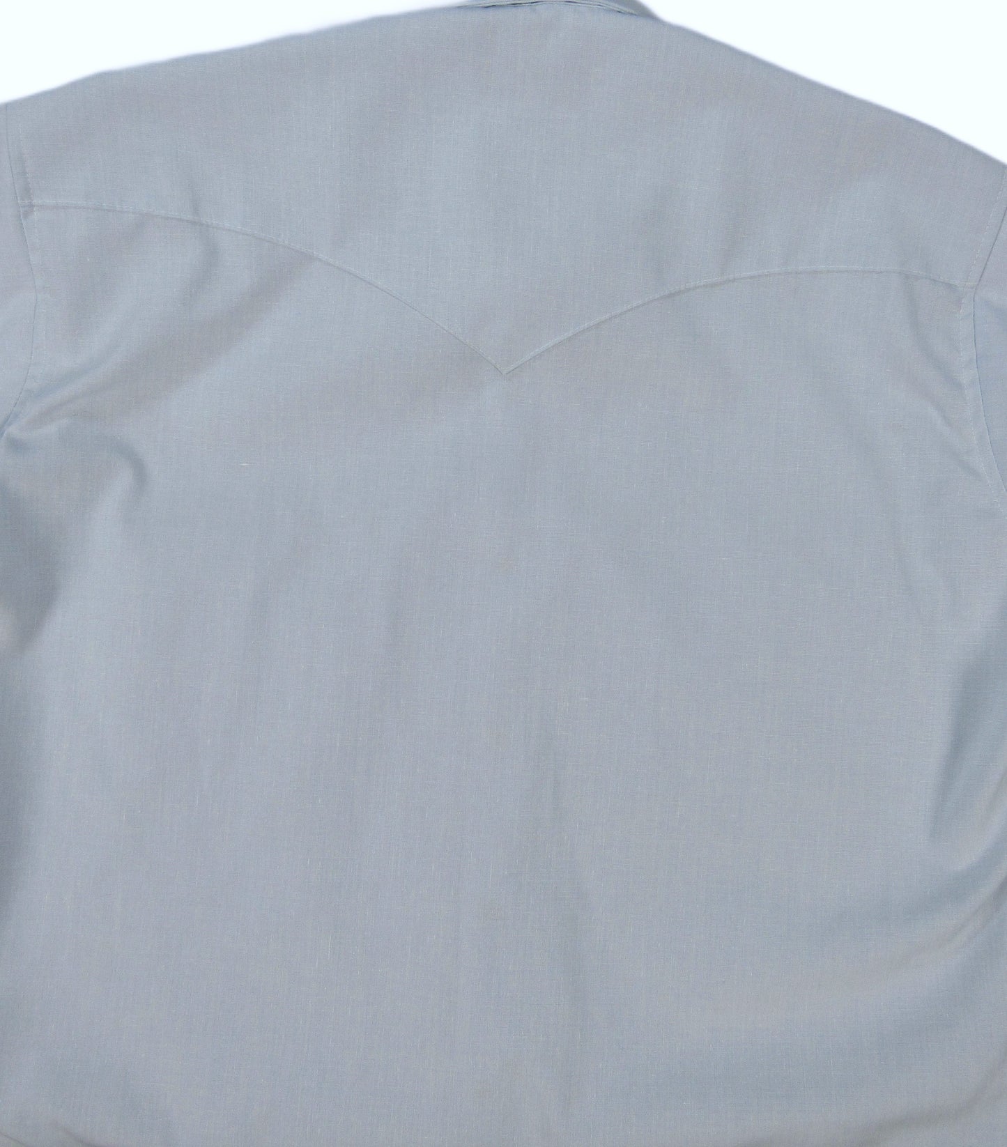 Flying R Ranchwear - Western Classic Solids - Light Blue end on end - Short Sleeve - Classic Fit