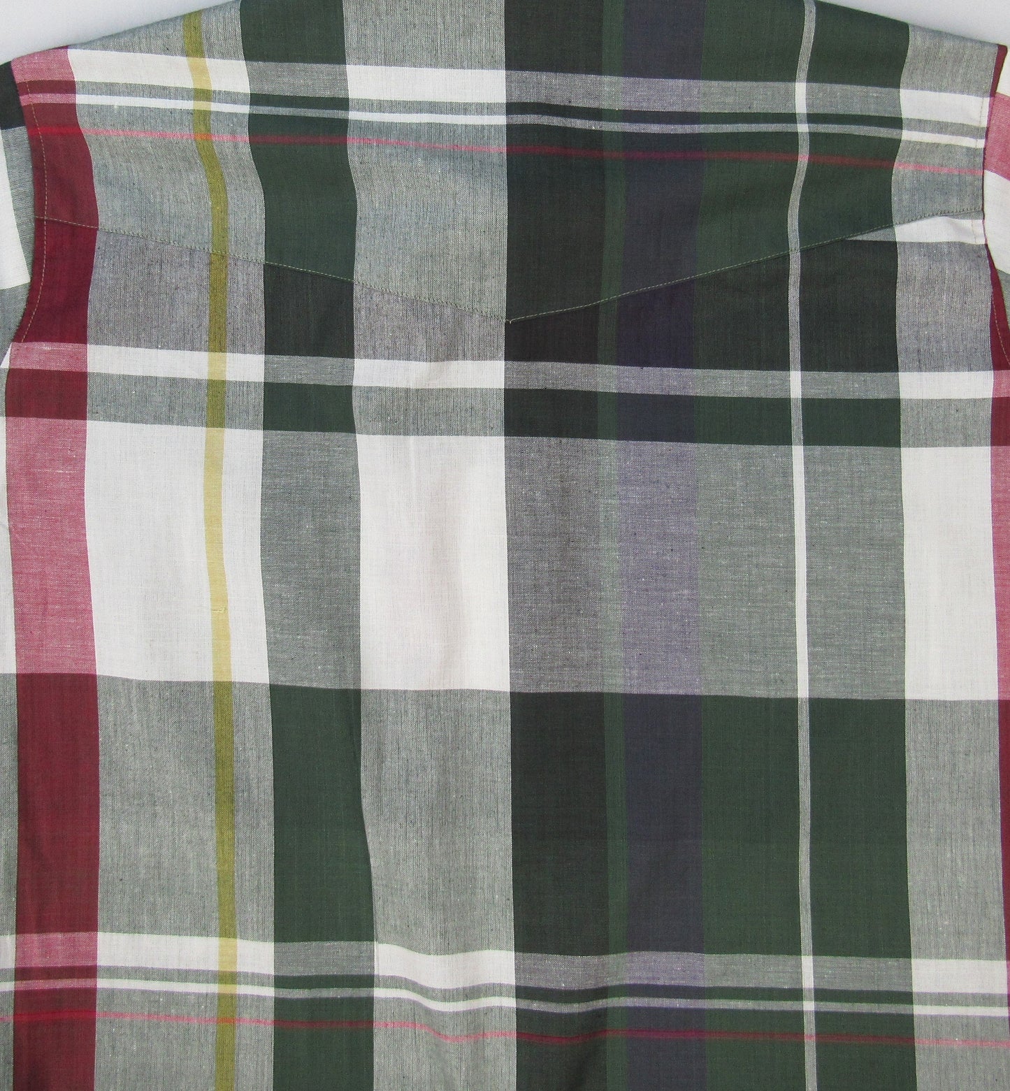 Flying R Ranchwear - Engineered Plaid Block - Long Sleeve - Snaps - Oversized Fit