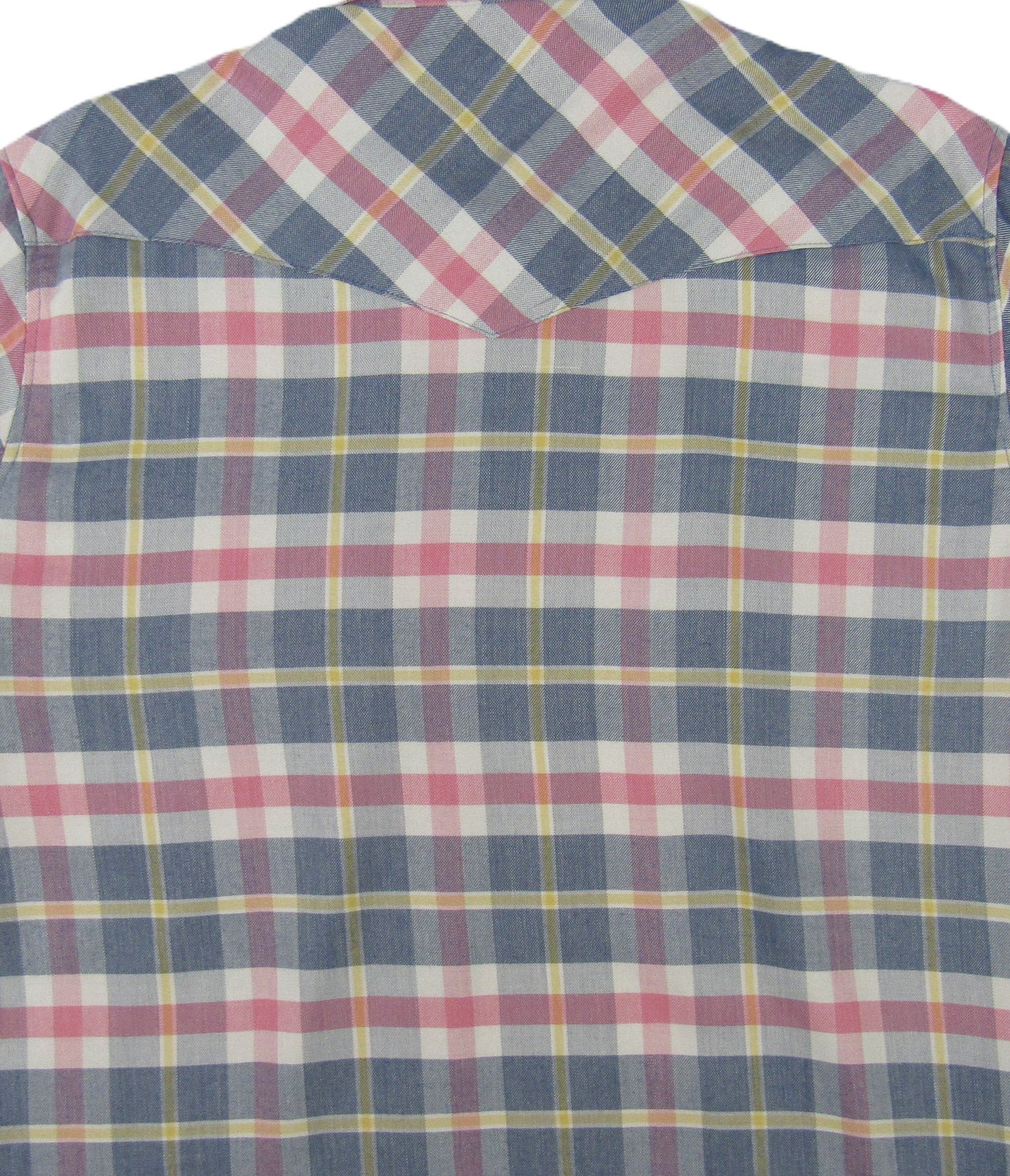 Flying R Ranchwear - Primo Plaids - Denim Blue - Long Sleeve - NEW FIT