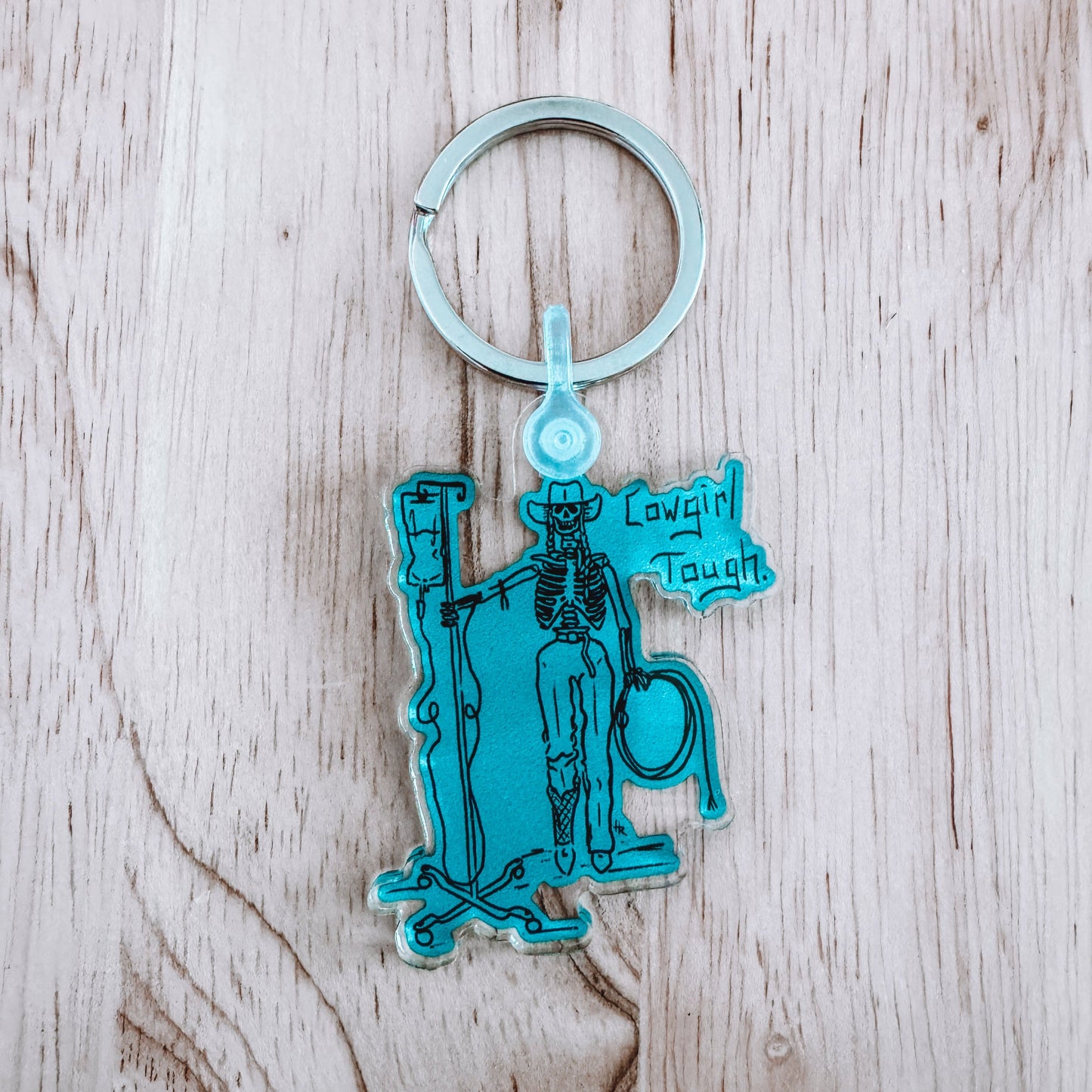Cowgirl Tough Key Chain