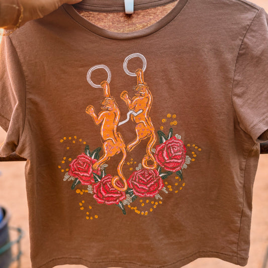 Big Cat Energy Bit High Waisted Tee