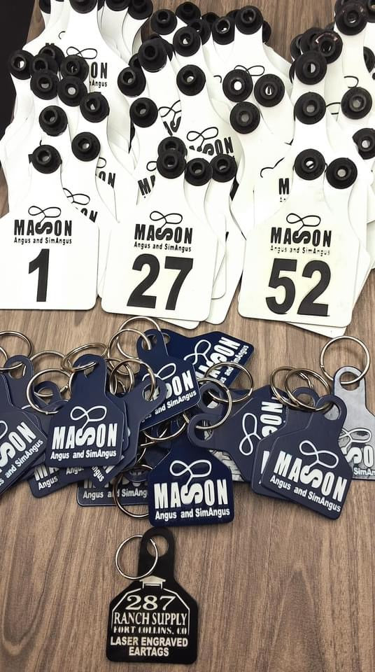 Ritchey Engraved Lot Sale Eartags