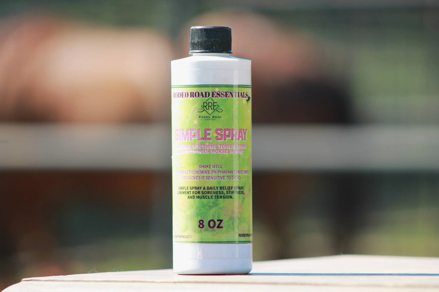 Simple Spray – Herbal Comfort Spray for Horses with DMSO