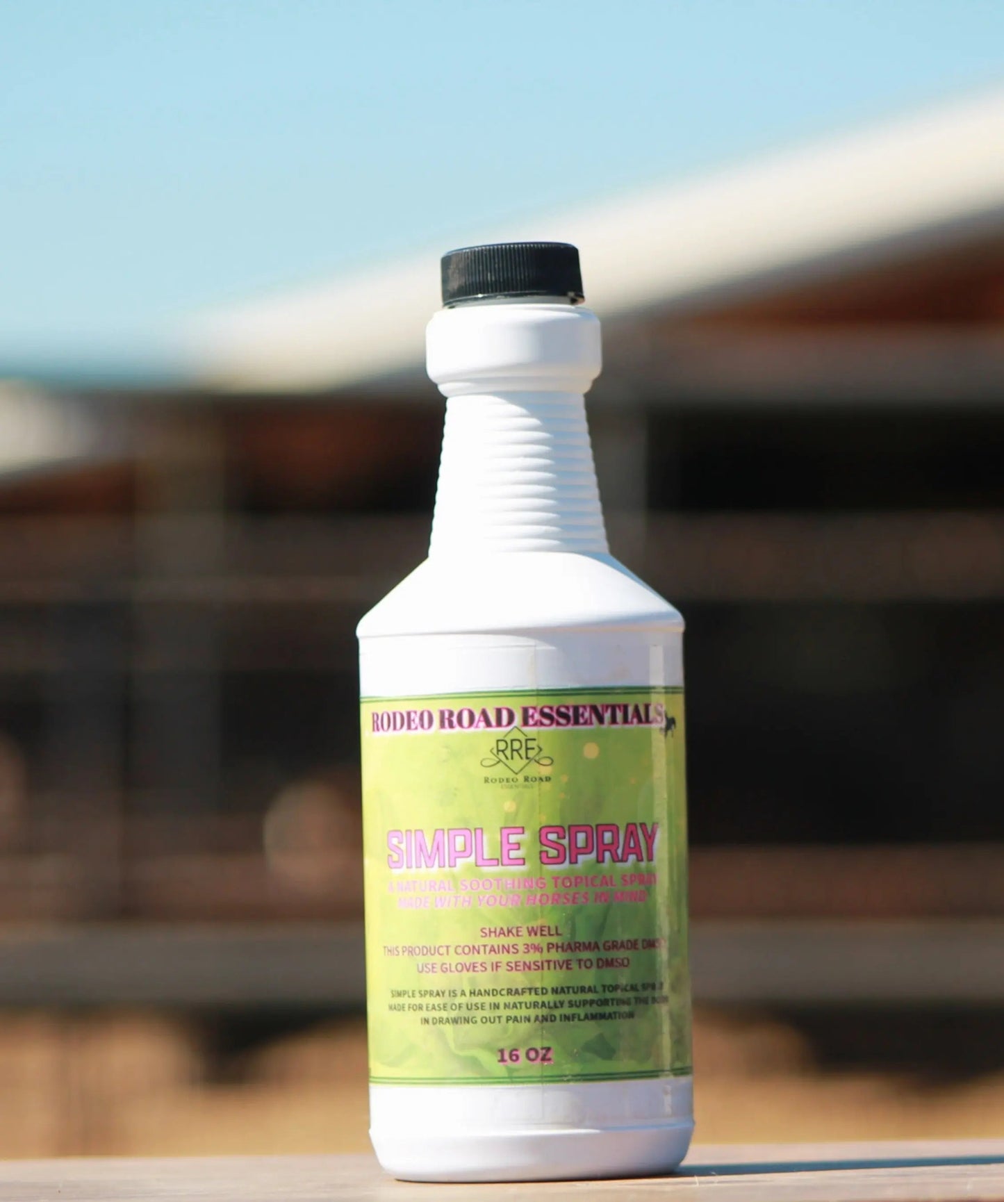 Simple Spray – Herbal Comfort Spray for Horses with DMSO