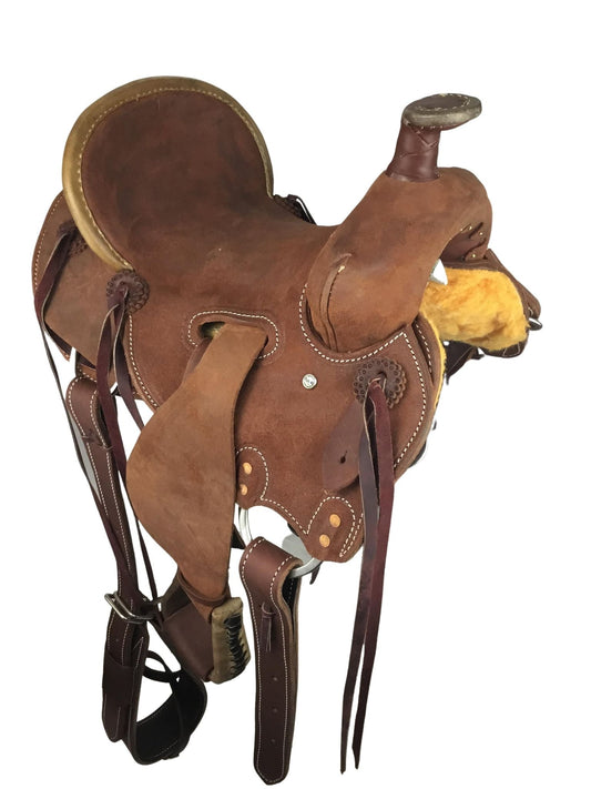 13" Kids Roughout Saddle