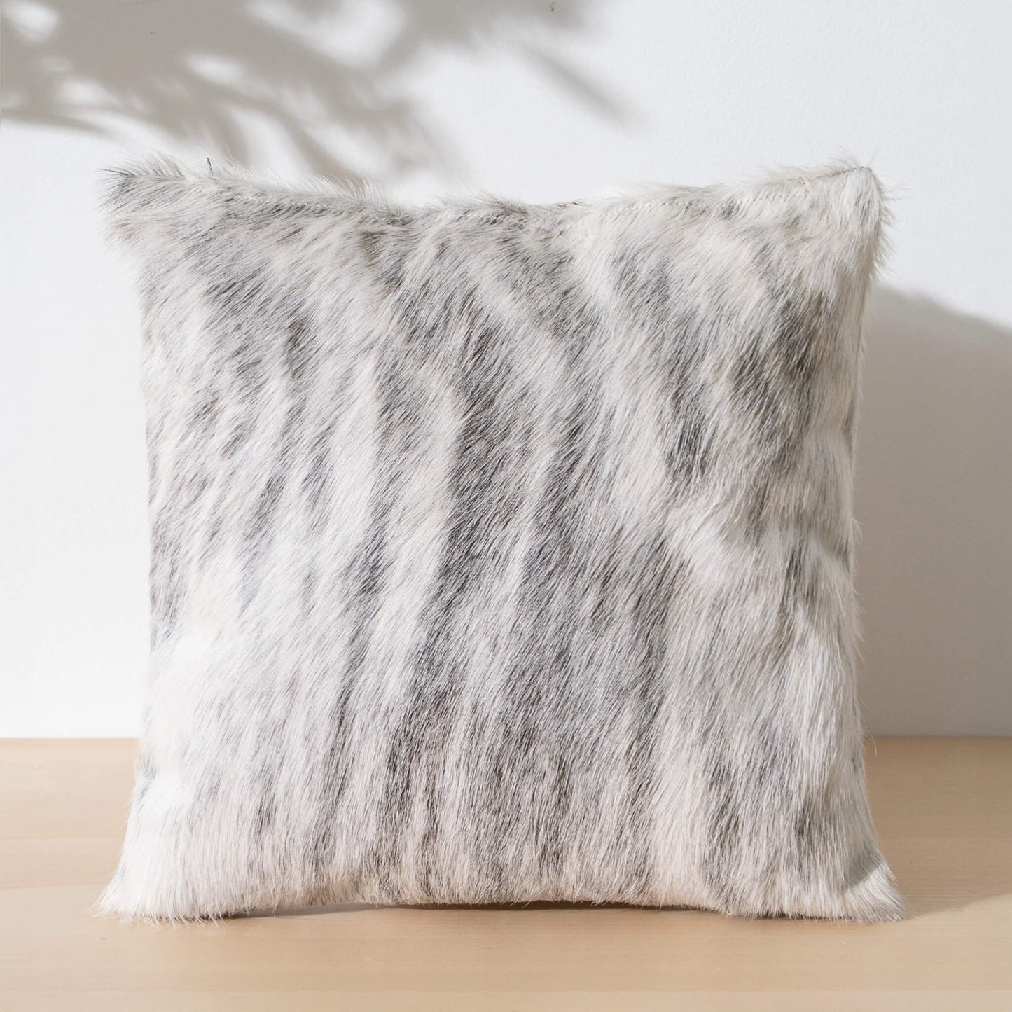 Light Brindle Cowhide Pillow