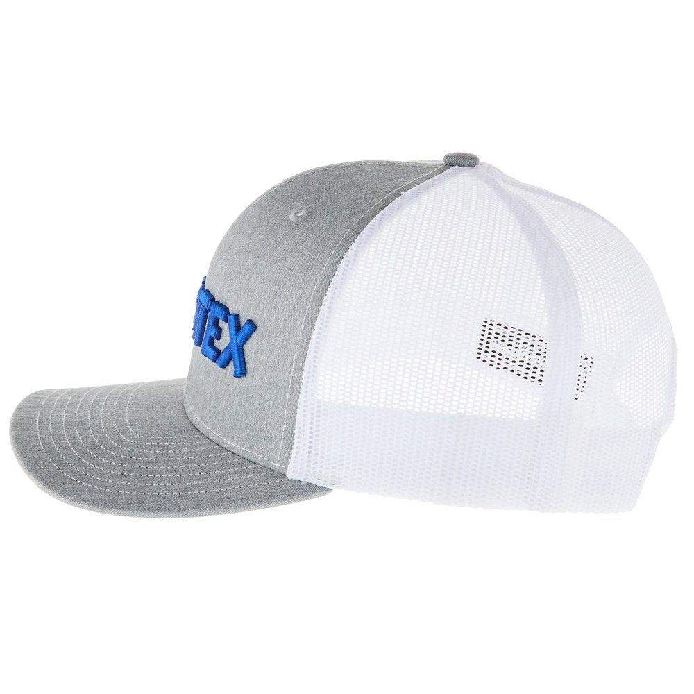 Heather Grey Mesh Back Logo Cap