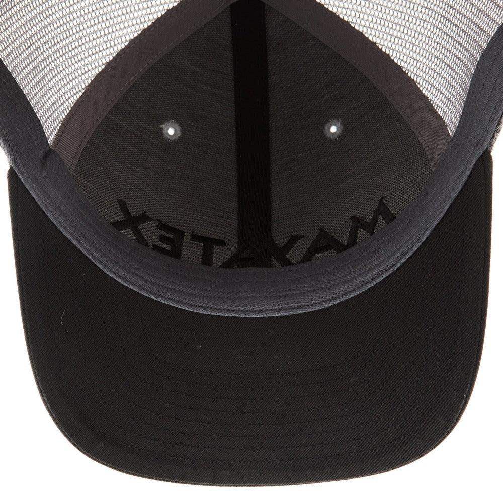 Grey And Charcoal Mesh Back Logo Cap