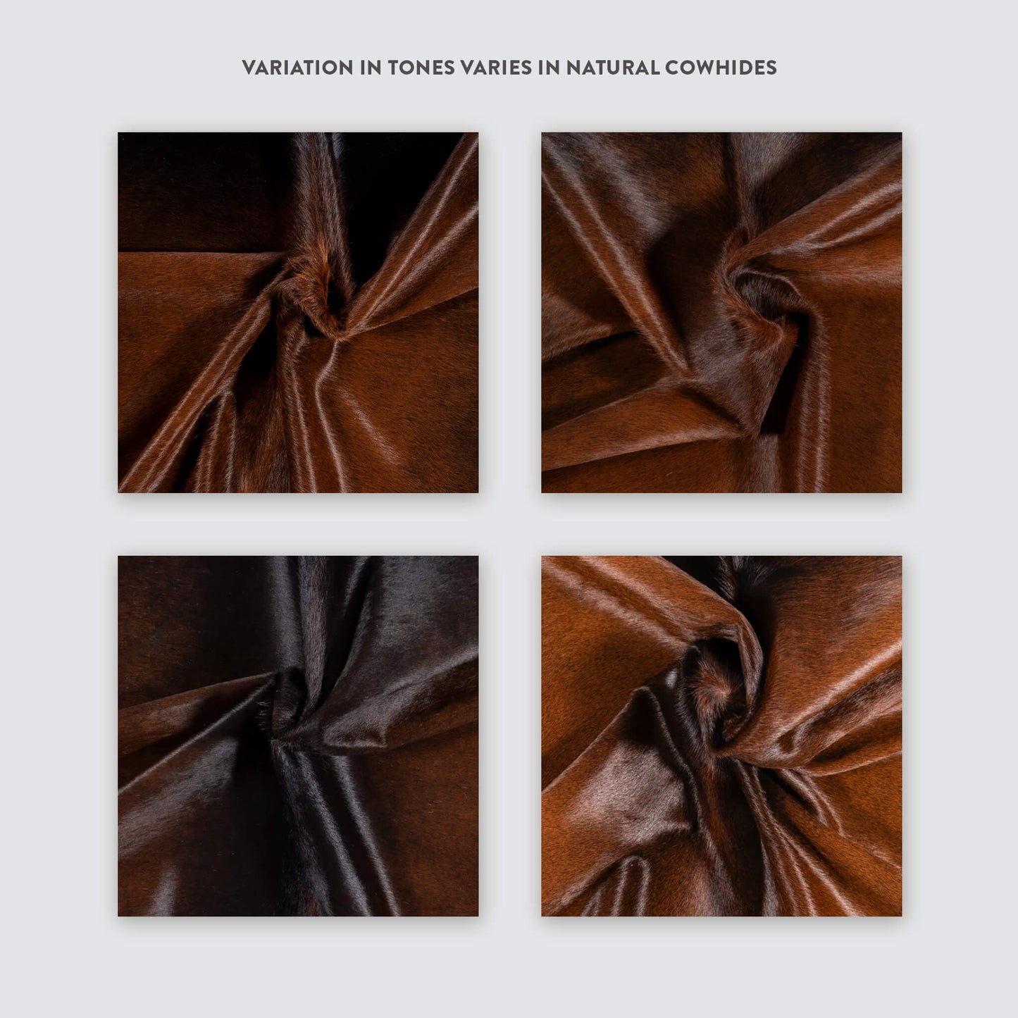 Mahogany Cowhide Rug