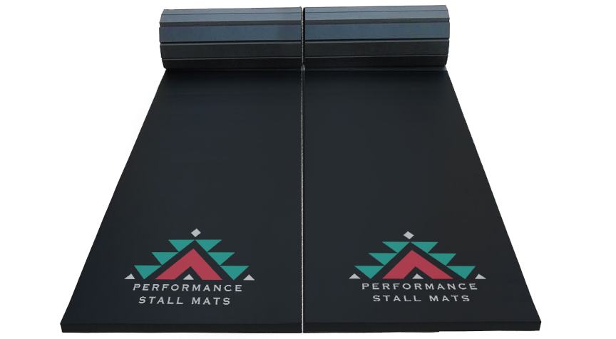 6x9 Portable Stall Mat Kit Black