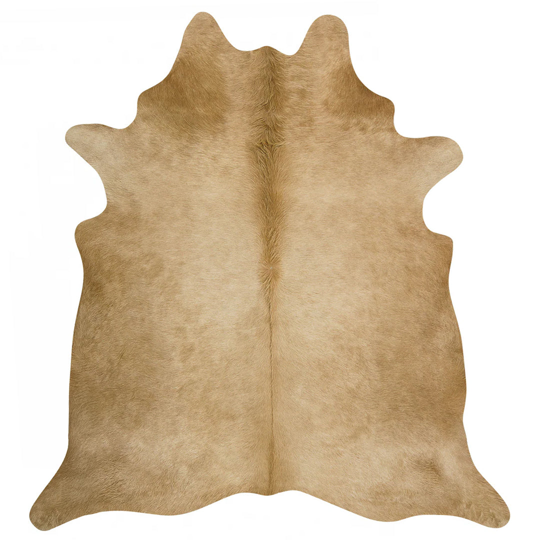 Palomino Brazilian Cowhide Rug: XL